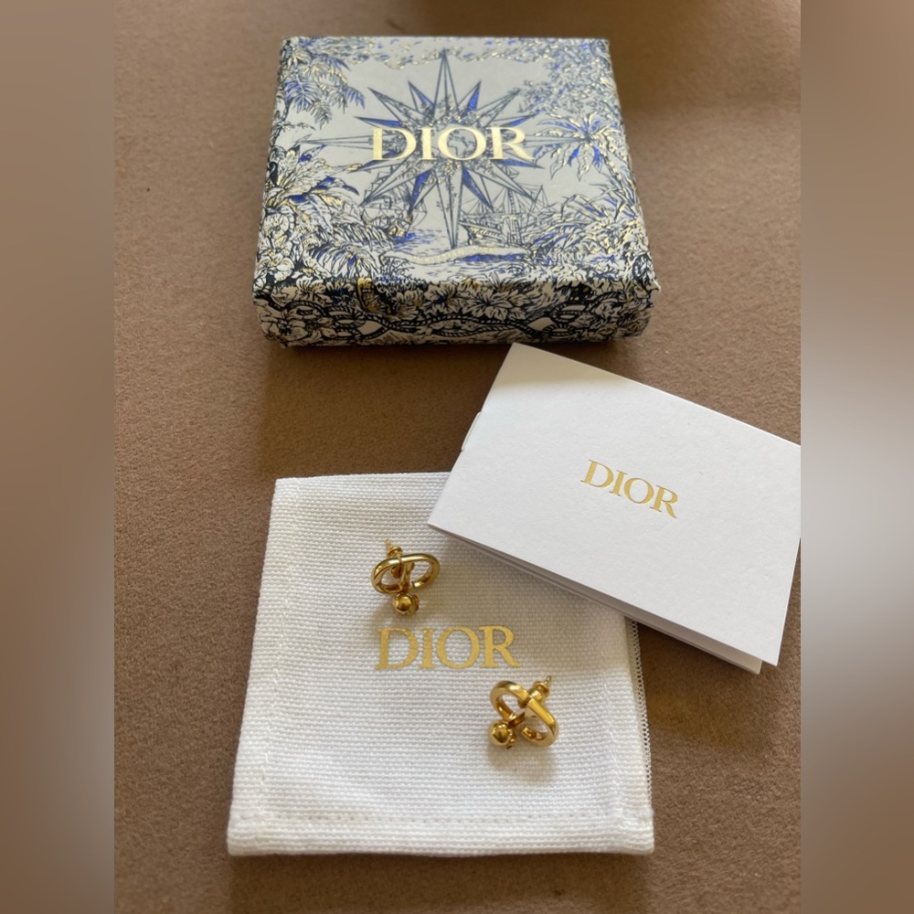 Authentic Dior Stud Earrings